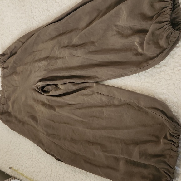 By Anthropologie Bungee Parachute Pant Sz M Green - Picture 13 of 16